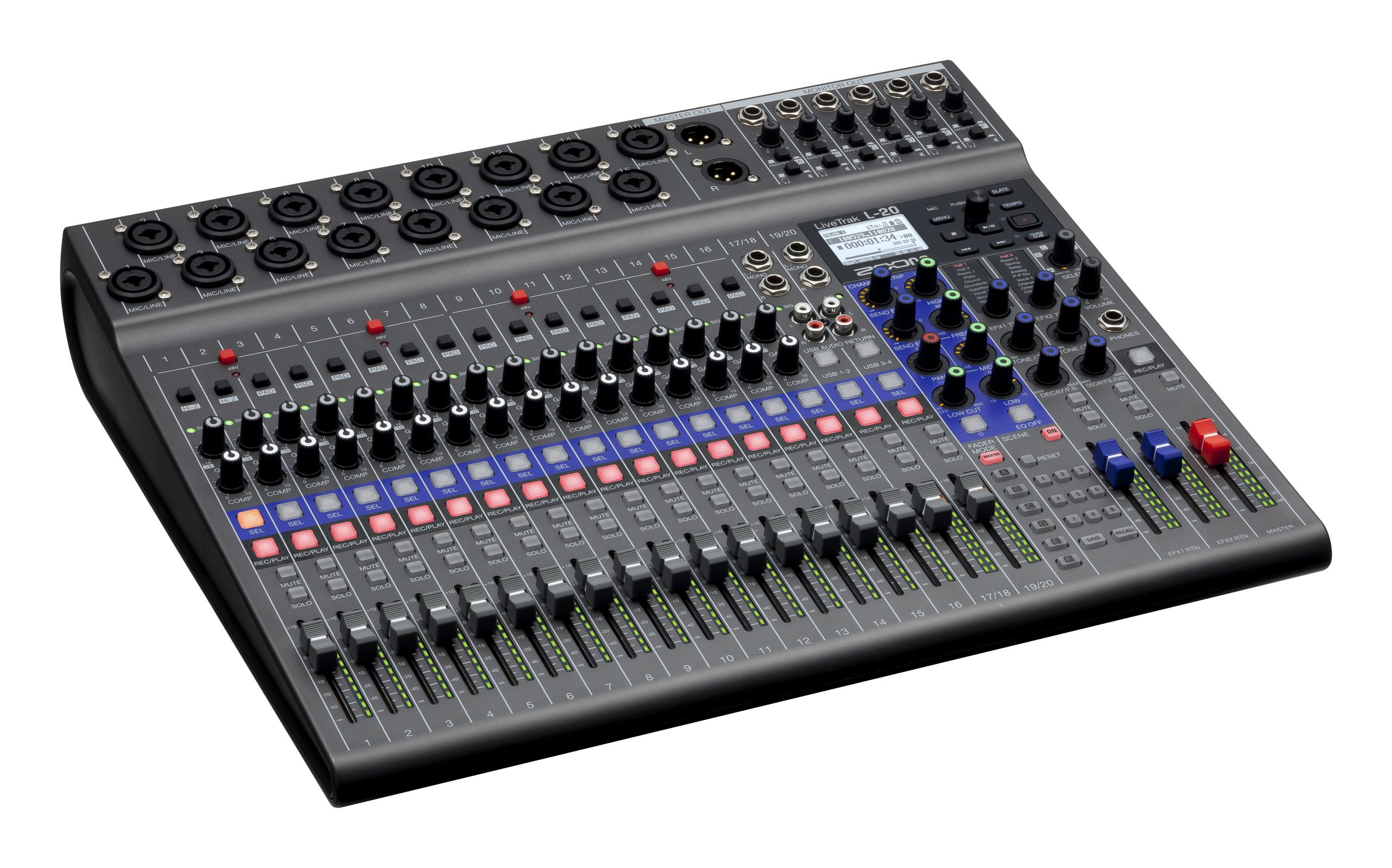 Swift Eventverleih Zoom LiveTrak L-20